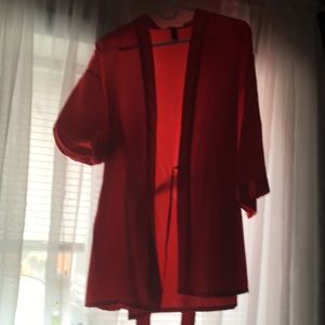 Lingerie ,w/the robe, and matching panties(new)